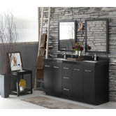 Arden Double Bathroom Vanity Set with WideAppeal Top