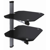 2 Shelf DVD Wall Unit