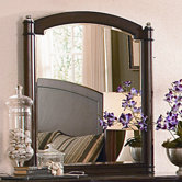 Waterford Place Mirror in Topaz Cherry