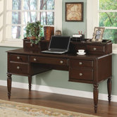 Lancaster Standard Desk Office Suite with Optional Hutch