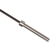 Solid 7' 1000 lbs Test Bar Black
