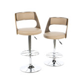 Favorite Finds Saddle Bentback Adjustable Swivel Stool in Mocha