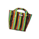Insulated Lunch Pod Printed Coated in Monkey Stripes