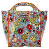 Insulated Lunch Pod Coated in Floral Swirl
