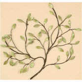 Green Leaves Wall Art - 26.5" x 26"