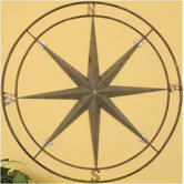 Compass Wall Decor - 27" x 27"
