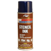 Aervoe - Stencil Inks 16 Oz Black Stencil Ink(12 Oz Net): 205-2806 - 16 oz black stencil ink(12 oz net)