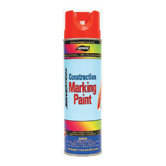 Construction Marking Paints - fluorescent orange 16 ozw/b marking paint