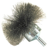 Circular Flared End Brushes-NF Series - nf30s 3"x.006/ss flaredend brush