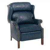 Charleston Leather Wing Recliner