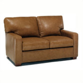 Maison Leather Loveseat