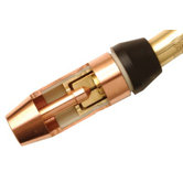 Centerfire Contact Tips - tip tapered centerfire .035"" (0.9mm)