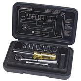 12 Piece Standard Socket Sets - 12 piece 1/4" drive socket set