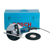 Amp 14" Portable Cut-Off Machine Two-Position Wraparound Side Handle Large footplate Help Improve Stability