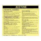 Hazardous Material Acetone