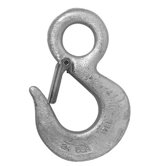 1015 Series Latched Eye Hoist Hooks - 07177 1015 size29 7t eyehoist hook w/latch all