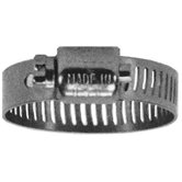 MAH Series Miniature Worm Gear Clamps - micro all stainless 1/2