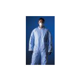 Large ProShield&reg; 1 Blue Disposable Coverall With Elastic Back, Wrists And Ankles