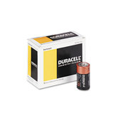Coppertop Alkaline Batteries with Duralock Power Preserve Technology, D, 12/Pack