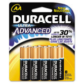 Ultra Power Alkaline Batteries with Duralock Power Preserve Technology, Aa, 8/Pack