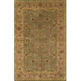 Taj Palace Sage/Beige Kashan Rug