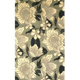 Catalina Black/White Dream Flora Rug