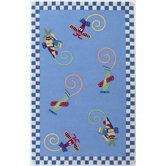 Kidding Around Flying Fun Kids Rug