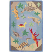 Kidding Around Dinosaur Fun Kids Rug