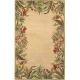 Sparta Rainforest Floral Novelty Rug