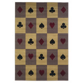 Moda Full House Card Rug