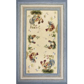 Fairfax Rooster Pen Novelty Rug