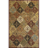 Taj Palace Jeweltone Panel Rug