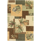 Sparta Earthtone Foliage Views Rug