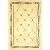 Ruby Ivory Trellis Rug