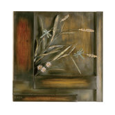 Floral 3D Square Wall D&eacute;cor