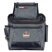 Arsenal 10-Pocket Tool and Fastener Pouch in Gray
