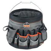 Arsenal 56-Pocket Bucket Organizer in Gray