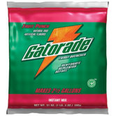 Gatorade&reg; Instant Powder - 2-1/2gal fruit punch powder 32-21oz pkg