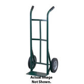 51T Series Dual Handle Steel Hand Truck With 10" Pneumatic 2-Ply Wheels