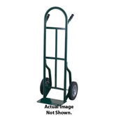 53T Series Dual Pin Handle Steel Hand Truck With 6" Solid Rubber Wheels