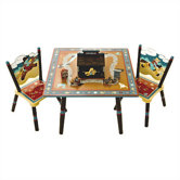 Wild West Kids' Table and Chair Set