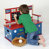 All Star Sports Kid's Storage Bench