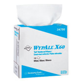WypAll&reg; X60 Wipers - 9.1x16.8 terry wiper wipes 126 sh. per box