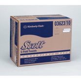 Scott C-Fold Paper Towels Convenience Pack in White