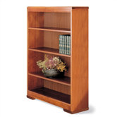 Traditonal Series 60" H Four Shelf Open Bookcase