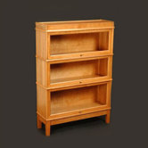57" H 300 Sectional Series Extra Deep Receding Door Book Cases