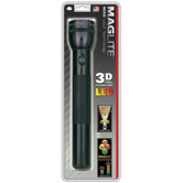 3-Cell D LED Flashlight (Black)