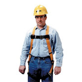 Miller By Sperian - Titan Full-Body Harnesses Titan Full-Body Harnesses: 493-T4500/Uak - full body harness w/sliding back d ring