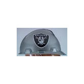 V-Gard&reg; Type I Hard Cap With 1-Touch Suspension, Oakland Raiders Logo And Adjustable Strap