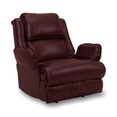 Douglas Leather Match Chaise Recliner